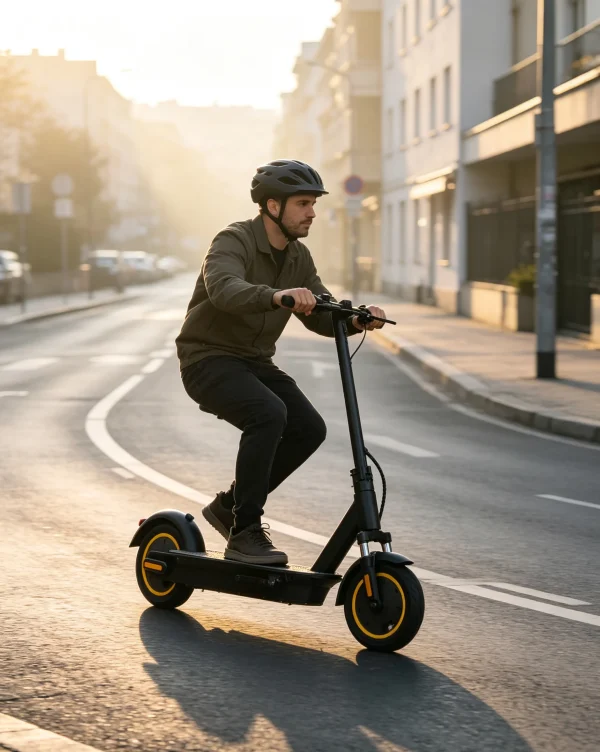 500W Aluminum Alloy Electric Scooter, 35KM/H Foldable E-Scooter 36V 10.5/12.5Ah 10"