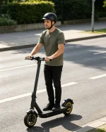 500W Aluminum Alloy Electric Scooter, 35KM/H Foldable E-Scooter 36V 10.5/12.5Ah 10"
