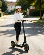 500W Aluminum Alloy Electric Scooter, 35KM/H Foldable E-Scooter 36V 10.5/12.5Ah 10"