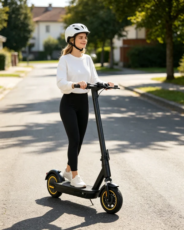 500W Aluminum Alloy Electric Scooter, 35KM/H Foldable E-Scooter 36V 10.5/12.5Ah 10"