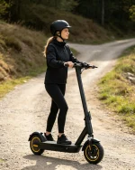 500W Aluminum Alloy Electric Scooter, 35KM/H Foldable E-Scooter 36V 10.5/12.5Ah 10"