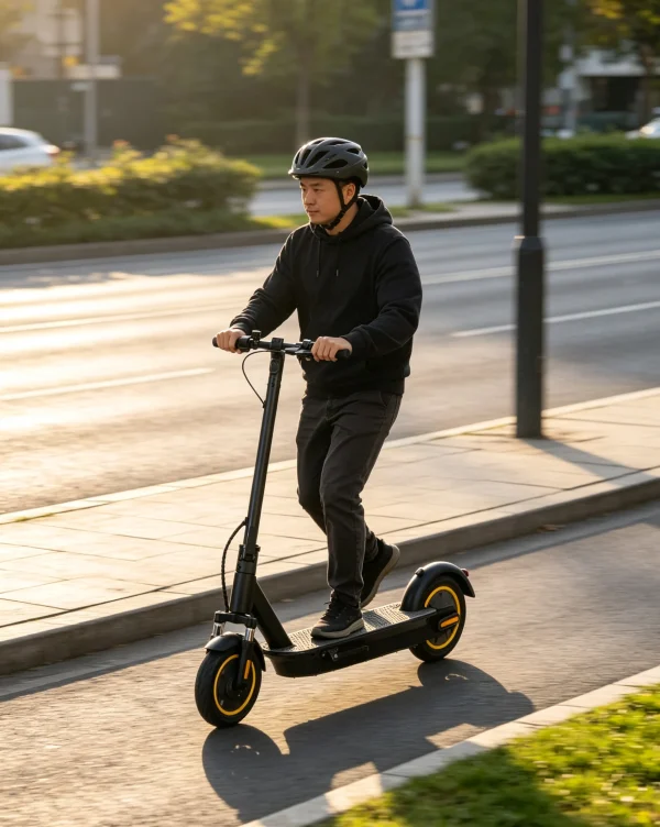 500W Aluminum Alloy Electric Scooter, 35KM/H Foldable E-Scooter 36V 10.5/12.5Ah 10"