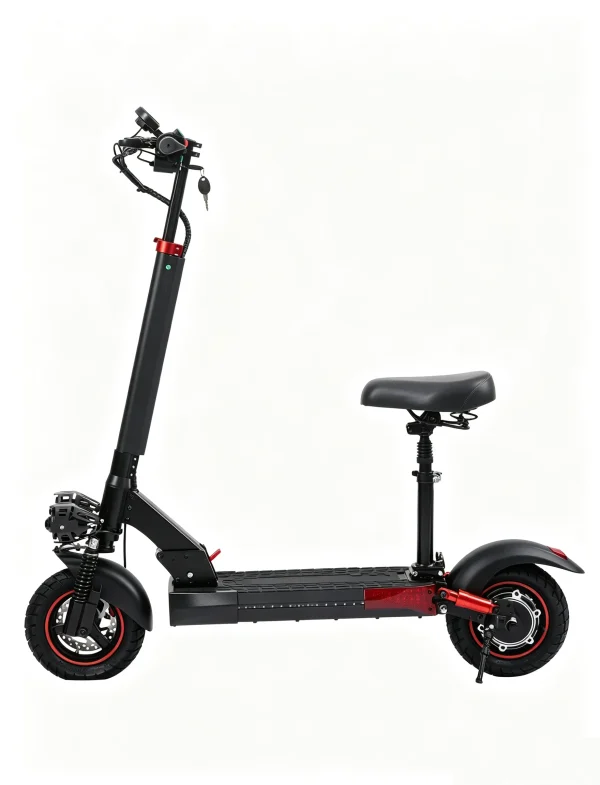 800W Aluminum Alloy Off-Road Electric Scooter, 45KM/H Foldable E-Scooter 48V 10/13AH