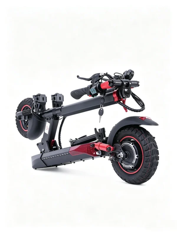 800W Aluminum Alloy Off-Road Electric Scooter, 45KM/H Foldable E-Scooter 48V 10/13AH