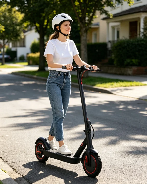 350W Portable Electric Scooter, 25-30KM/H 36V 10.4Ah 8.5" Explosion-Proof Tire E-Scooter 4 350W Portable Electric Scooter, 25-30KM/H 36V 10.4Ah 8.5" Explosion-Proof Tire E-Scooter