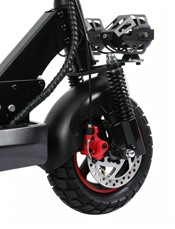 800W Aluminum Alloy Off-Road Electric Scooter, 45KM/H Foldable E-Scooter 48V 10/13AH