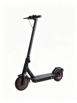 350W Aluminum Alloy Electric Scooter, 30KM/H 8.5" Solid Tire Foldable E-Scooter 36V with 6.6/7.8Ah battery