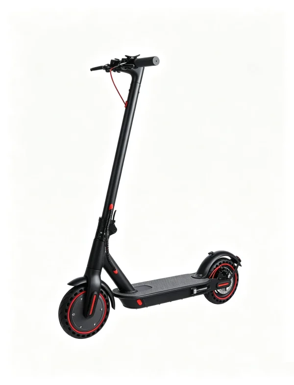 350W Aluminum Alloy Electric Scooter, 30KM/H 8.5" Solid Tire Foldable E-Scooter 36V with 6.6/7.8Ah battery