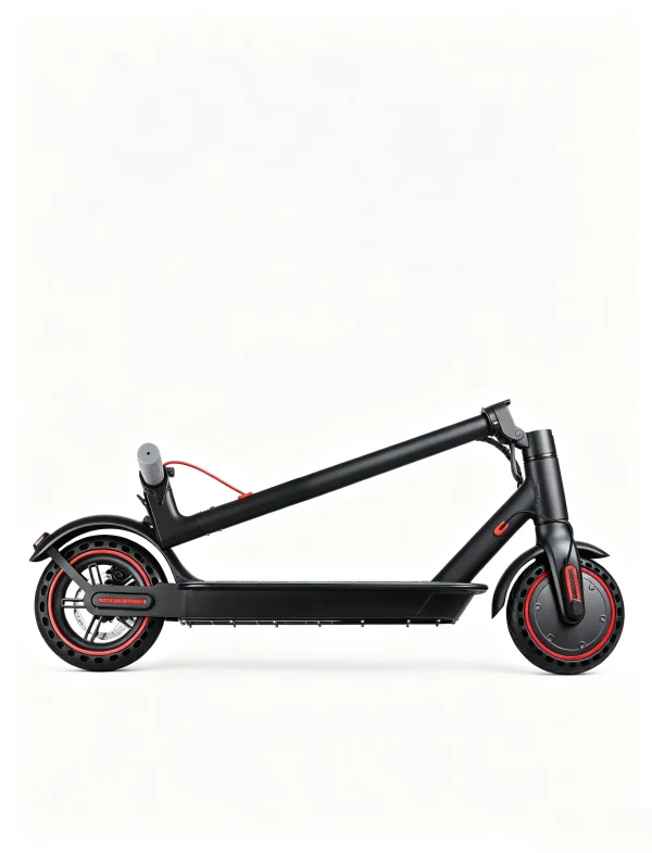 350W Aluminum Alloy Electric Scooter, 30KM/H 8.5" Solid Tire Foldable E-Scooter 36V with 6.6/7.8Ah battery