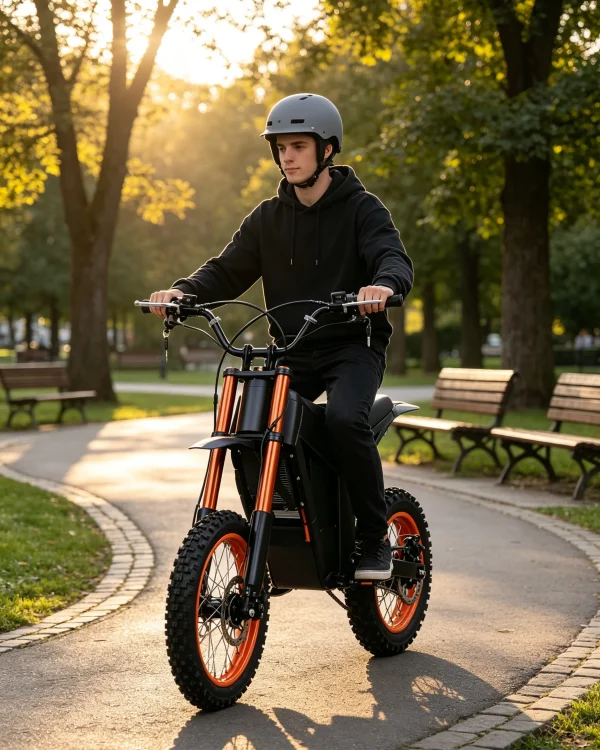 3000W 55KM/H Off-Road Electric Motorcycle 48V 30AH High Torque Dirt Bike