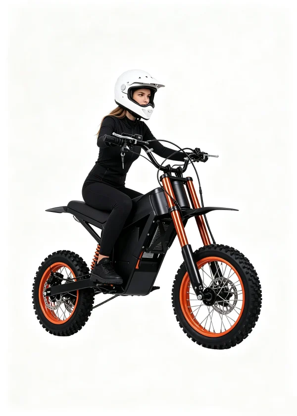 3000W 55KM/H Off-Road Electric Motorcycle 48V 30AH High Torque Dirt Bike